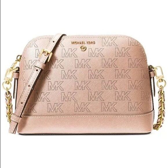 - New 💯 Authentic Michael KorsSignature Jet Set Charm Dome Crossbody - Picture 12 of 12